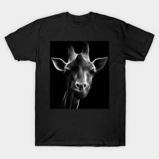 giraffe, glowing giraffe T-Shirt